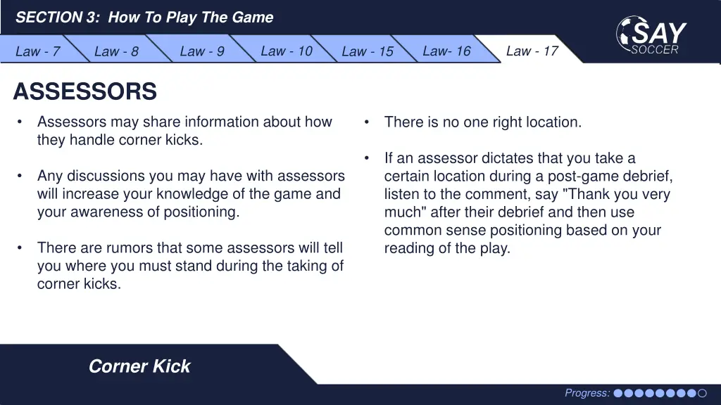 section 3 how to play the game 41