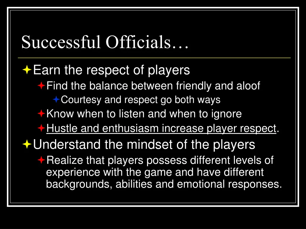 successful officials 1