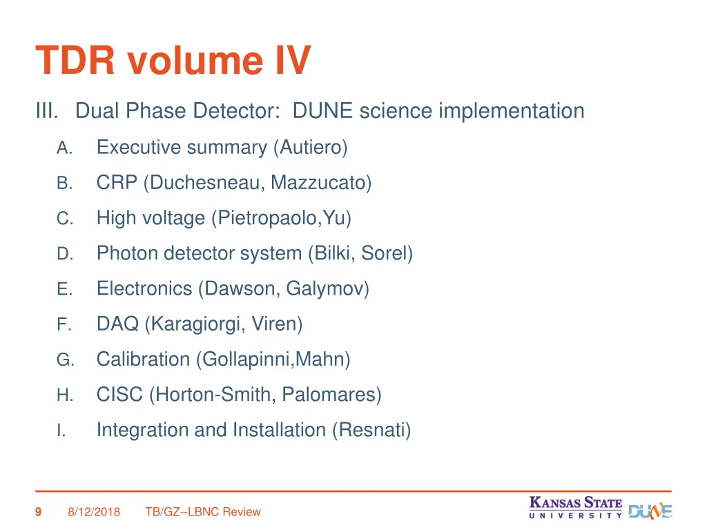 tdr volume iv