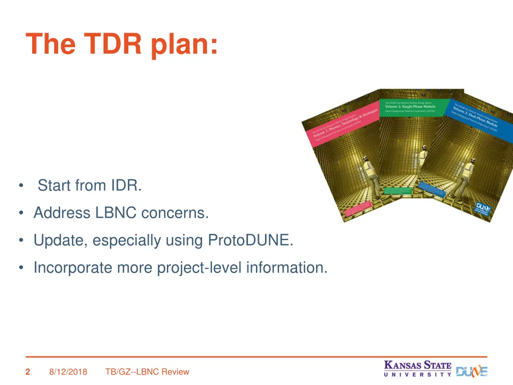 the tdr plan