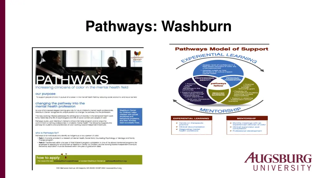 pathways washburn 1