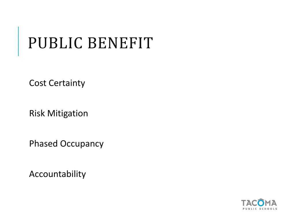 public benefit