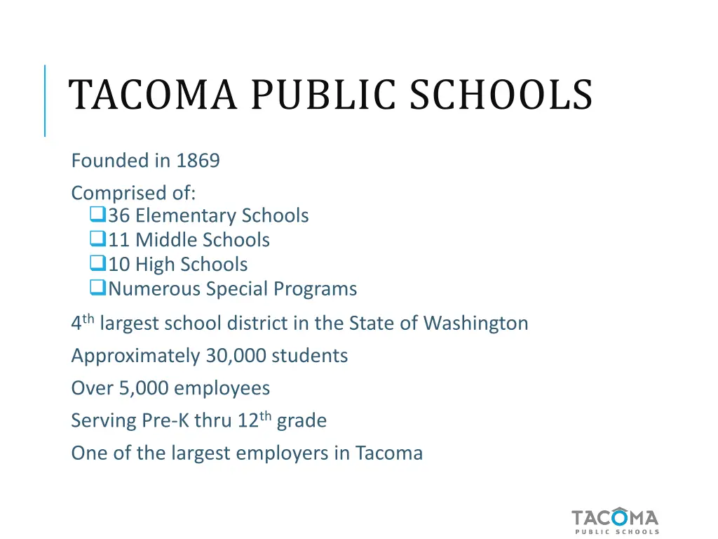 tacoma public schools