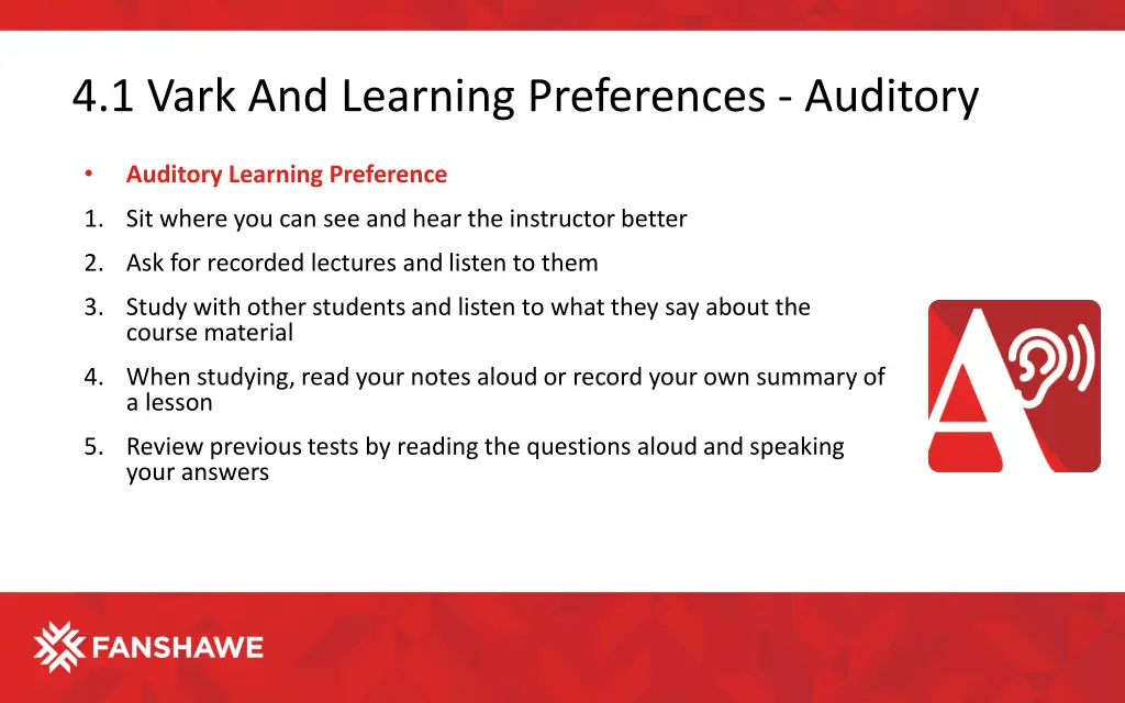 4 1 vark and learning preferences auditory