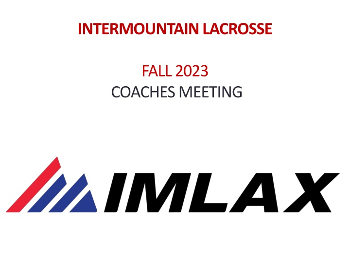 intermountain lacrosse