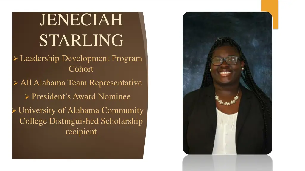 jeneciah starling leadership development program