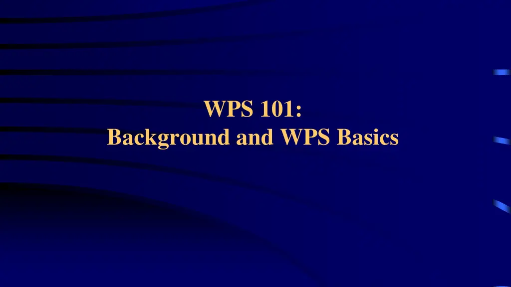 wps 101 1