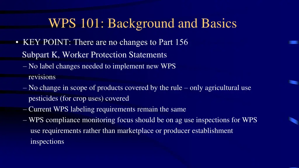 wps 101 background and basics 4