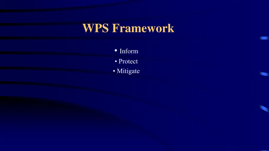 wps framework