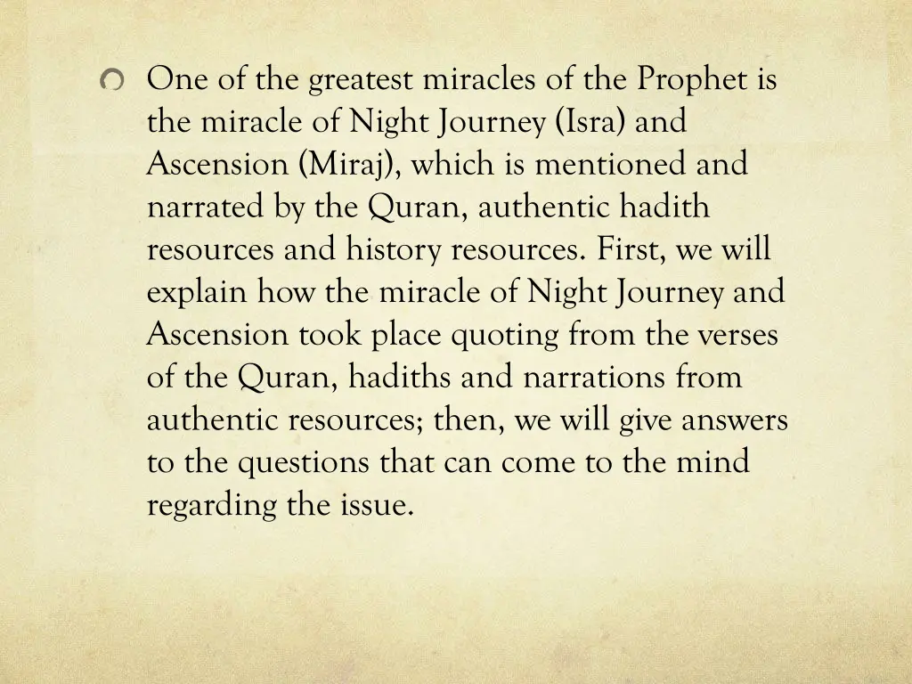 one of the greatest miracles of the prophet