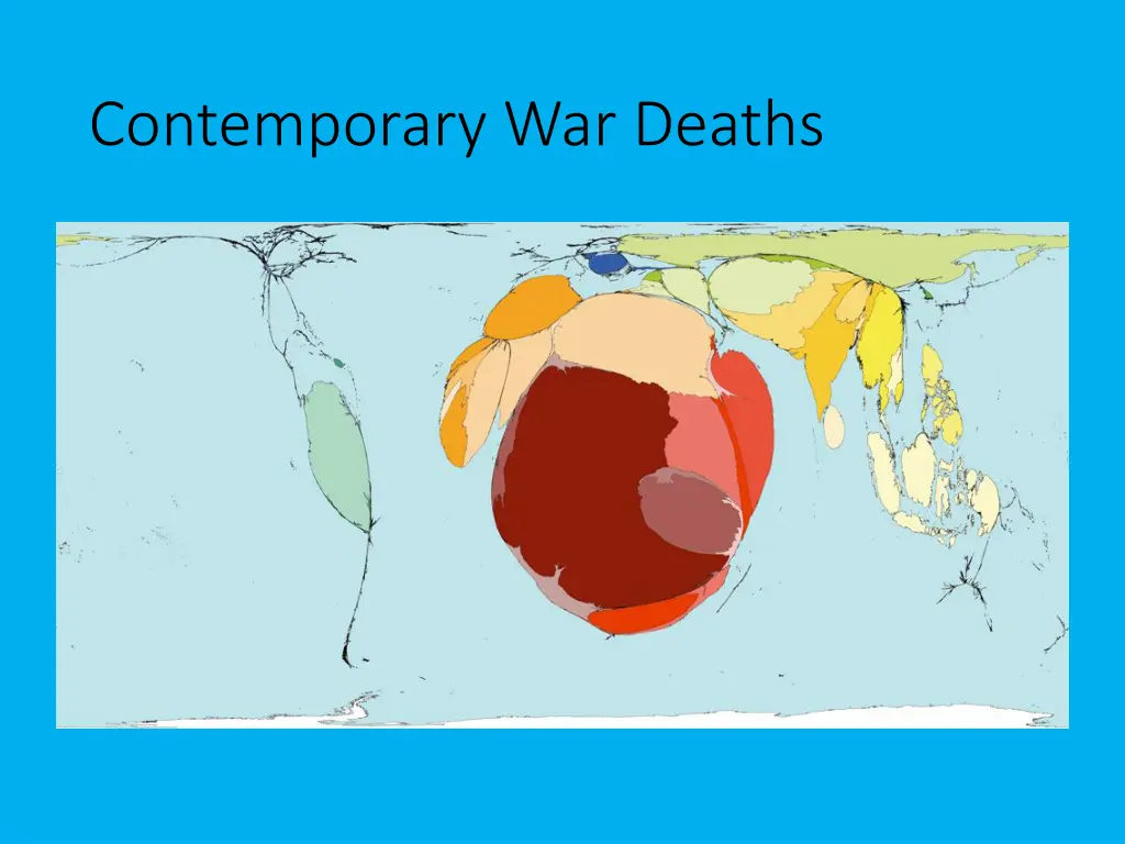 contemporary war deaths