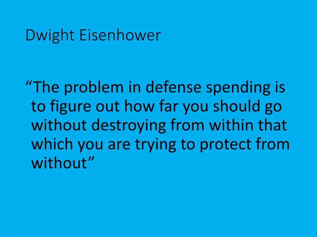 dwight eisenhower