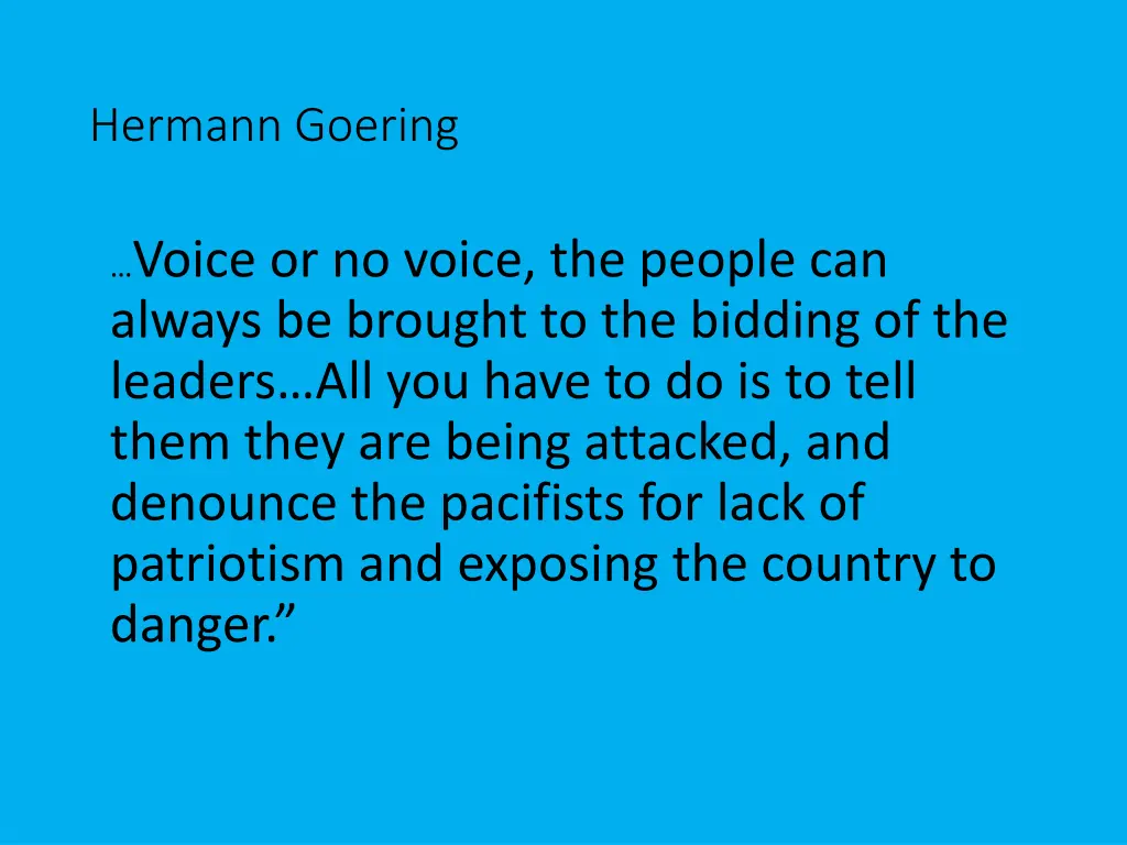 hermann goering