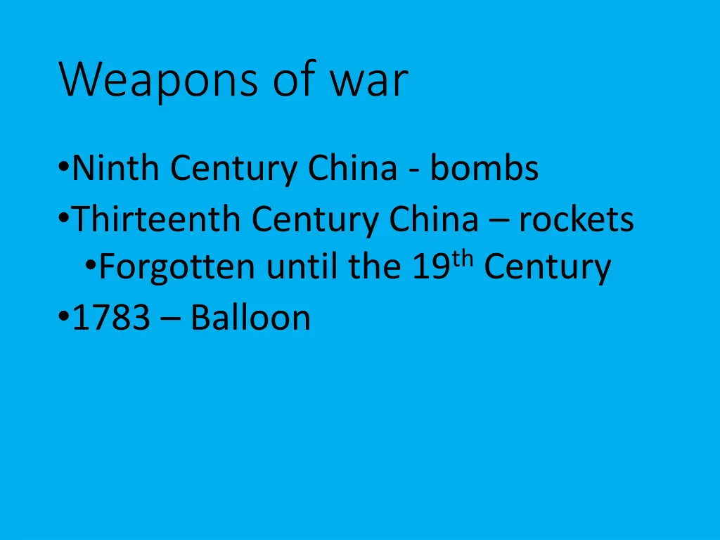 weapons of war 1