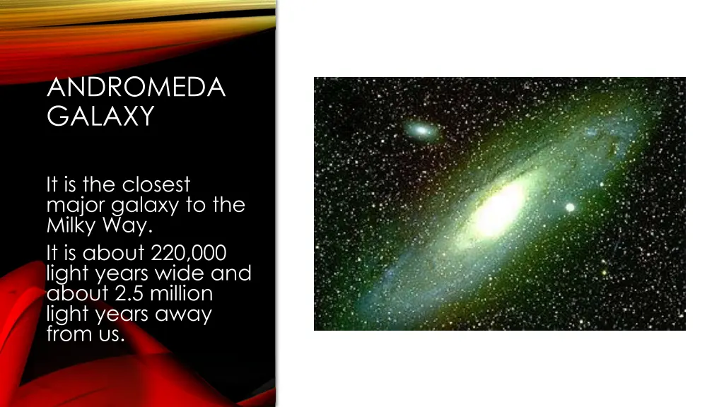 andromeda galaxy