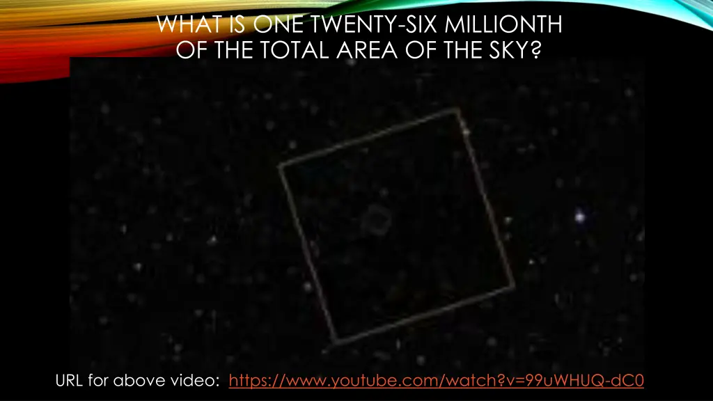 what is one twenty six millionth of the total