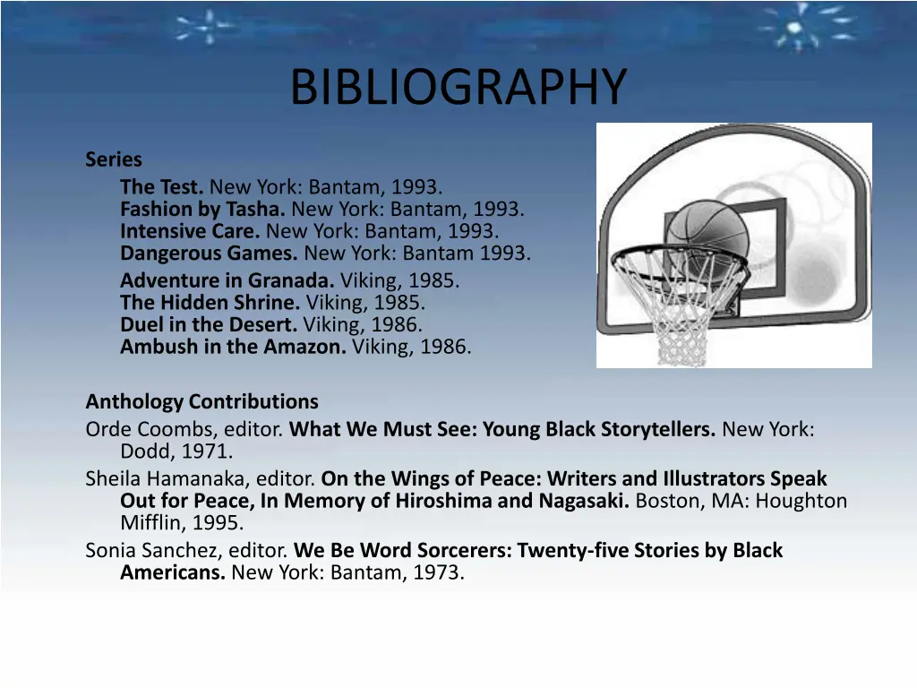 bibliography 3