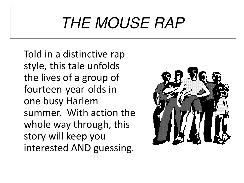 the mouse rap