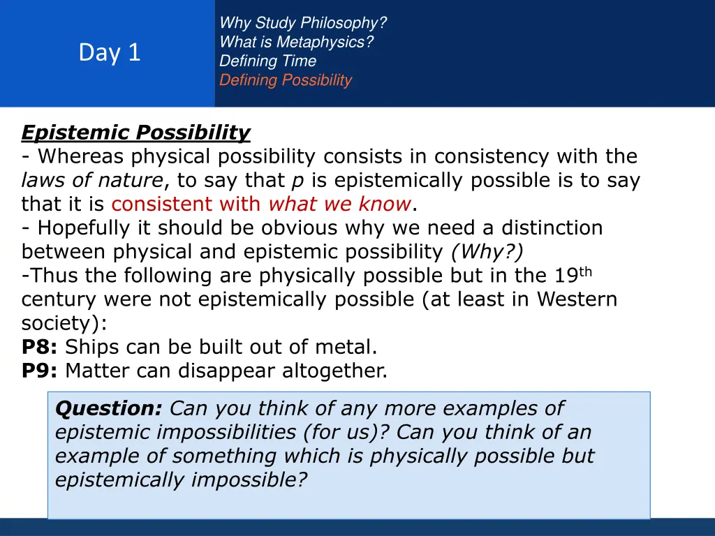 why study philosophy what is metaphysics defining 16