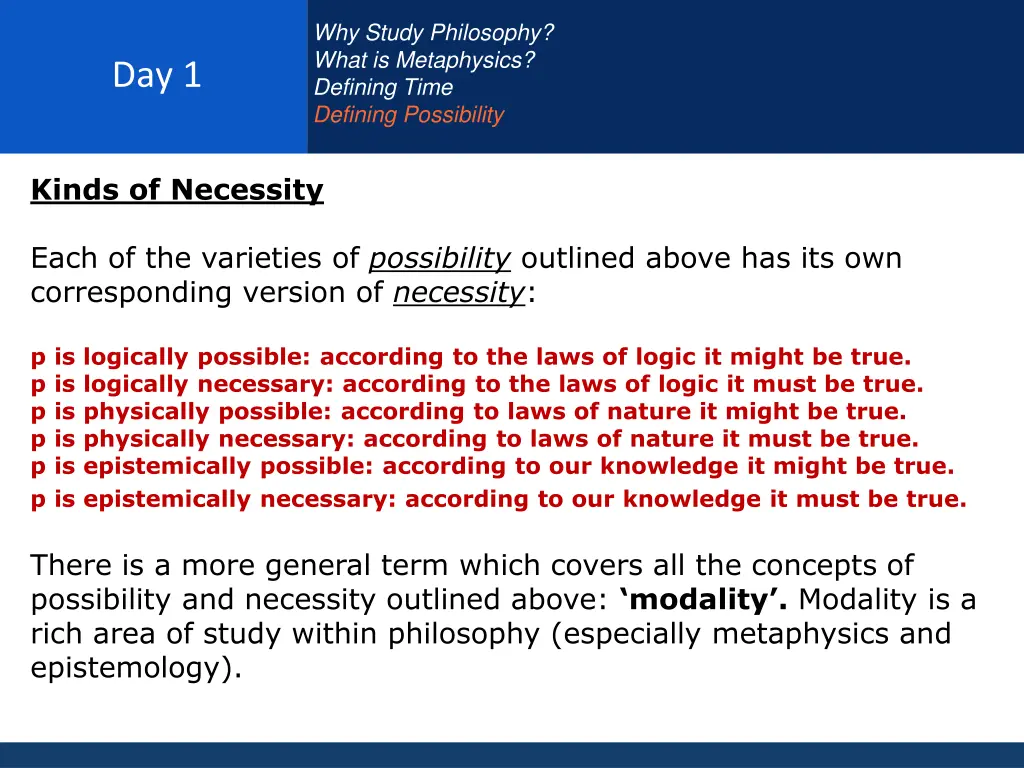 why study philosophy what is metaphysics defining 18