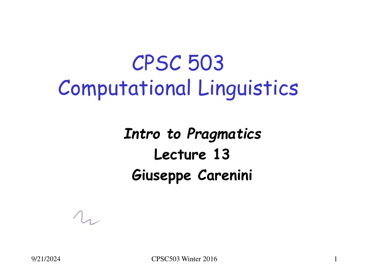 cpsc 503