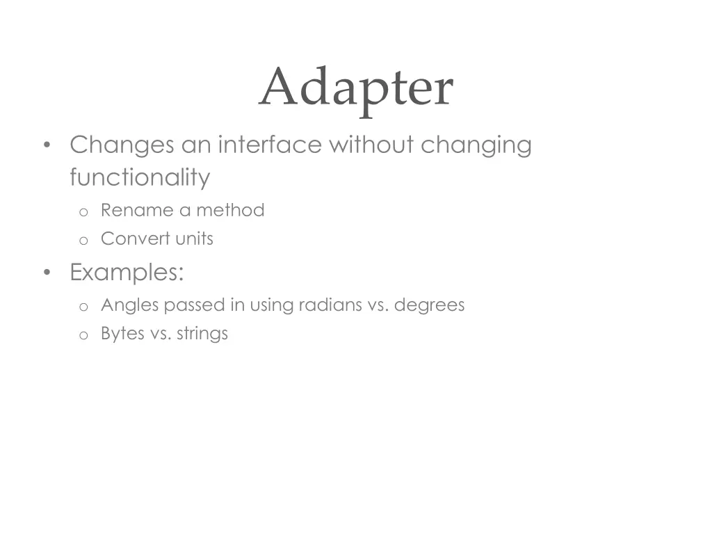 adapter