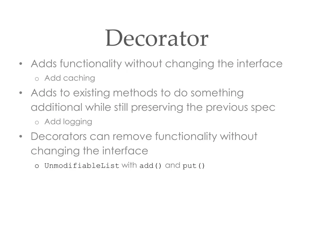 decorator