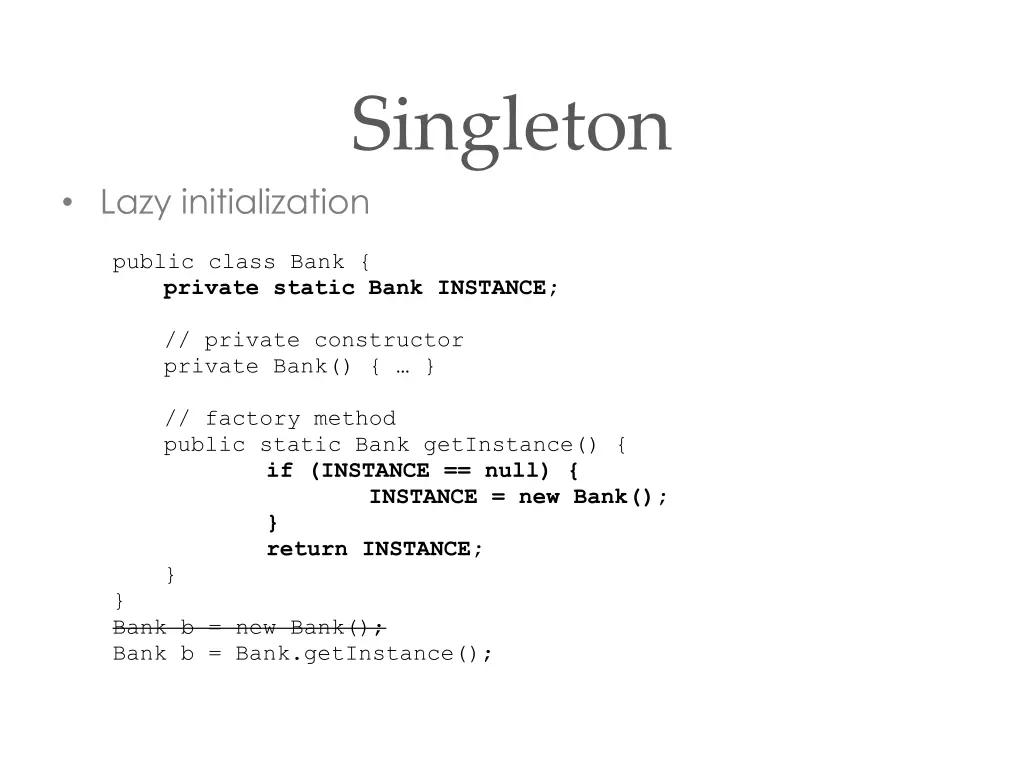 singleton 2