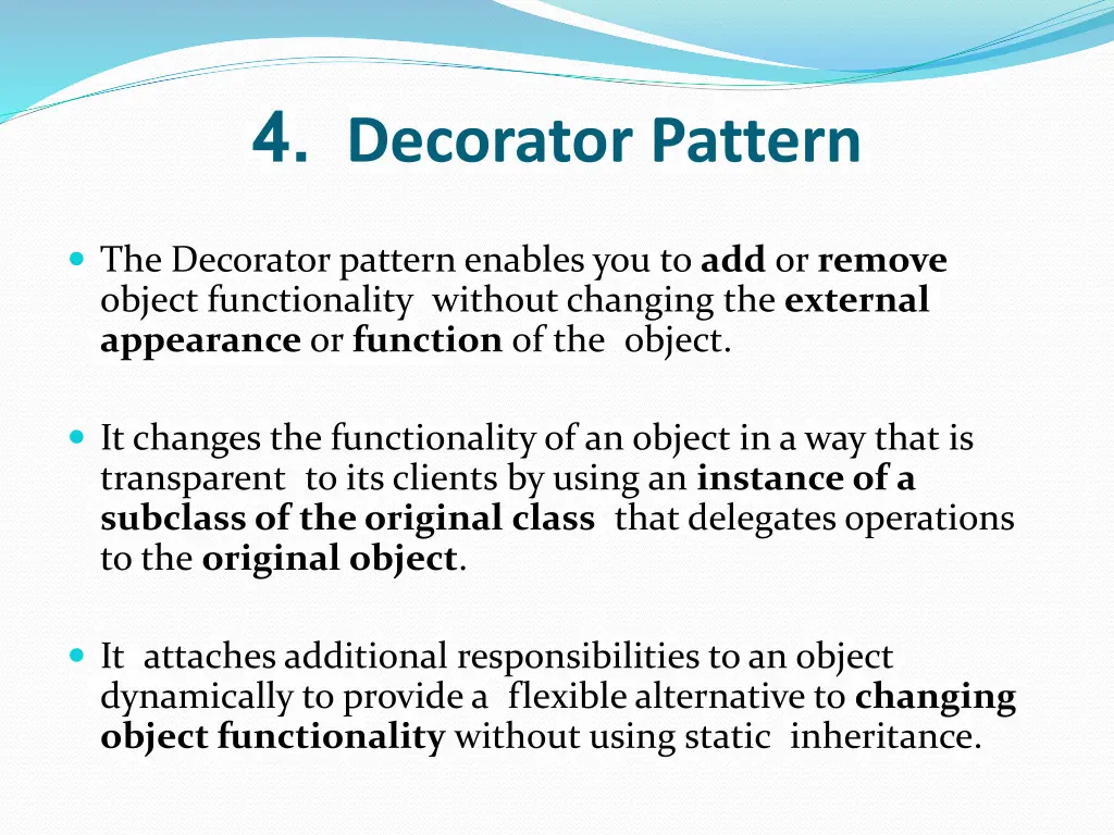 4 decorator pattern