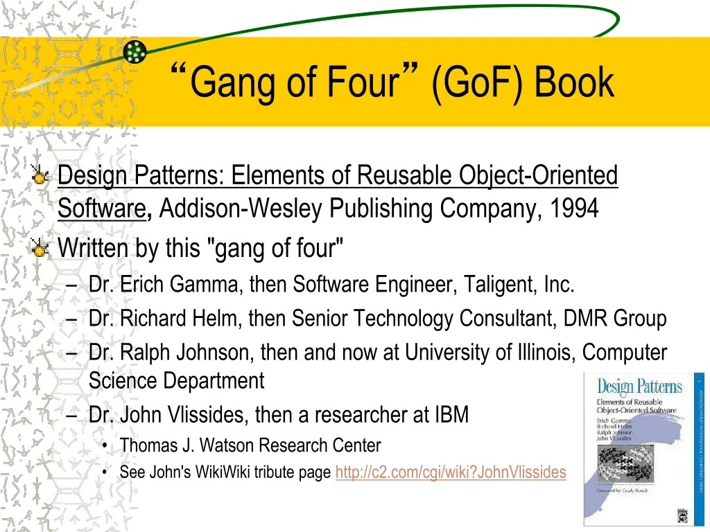 gang of four gof book