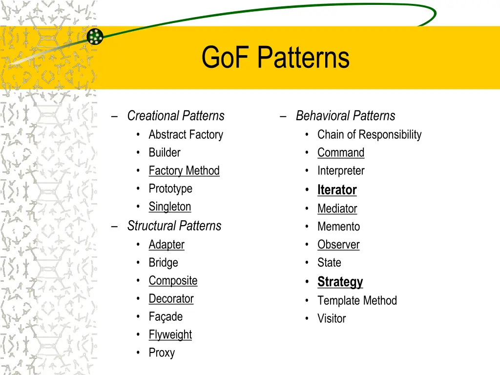 gof patterns