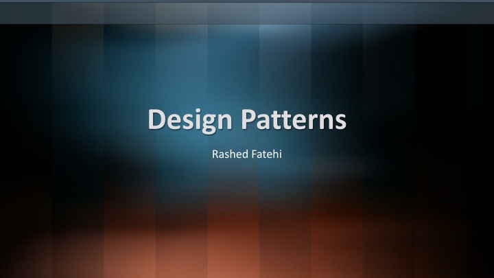 design patterns