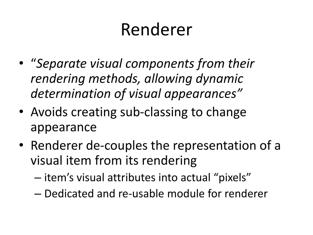 renderer