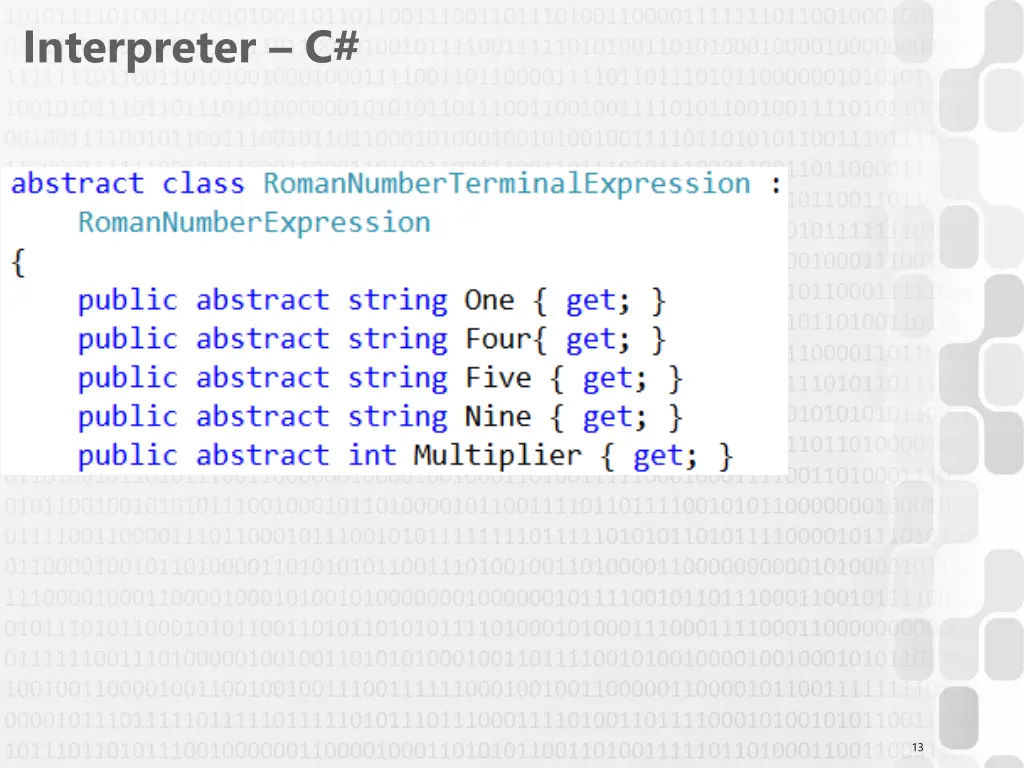 interpreter c 5