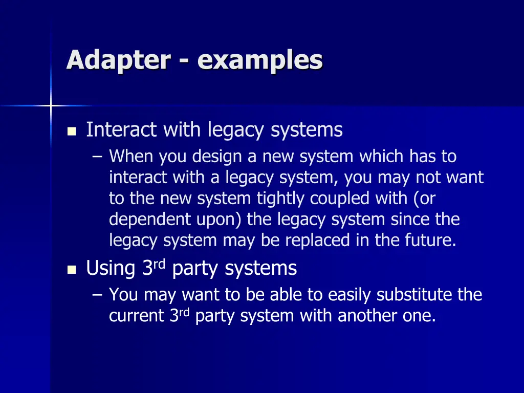 adapter examples