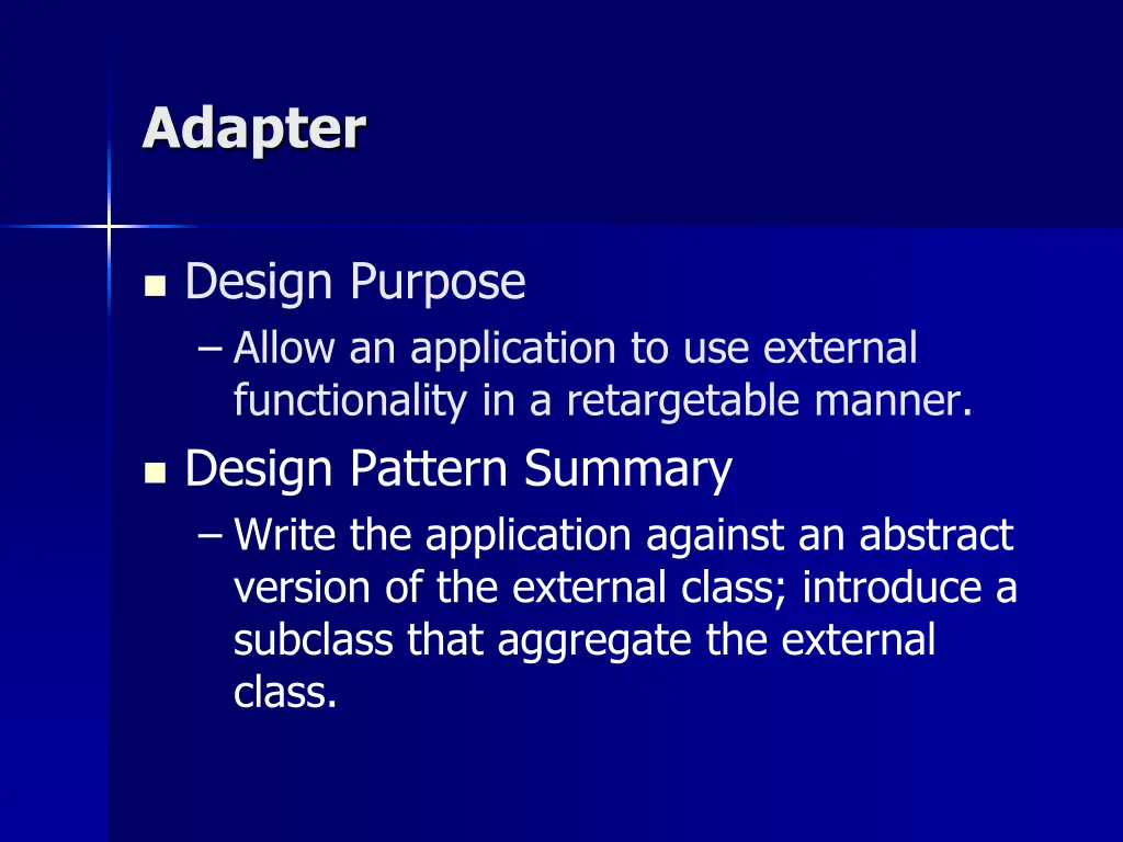 adapter