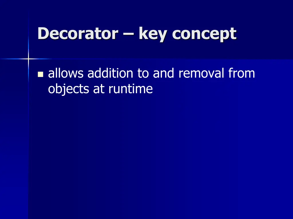 decorator key concept