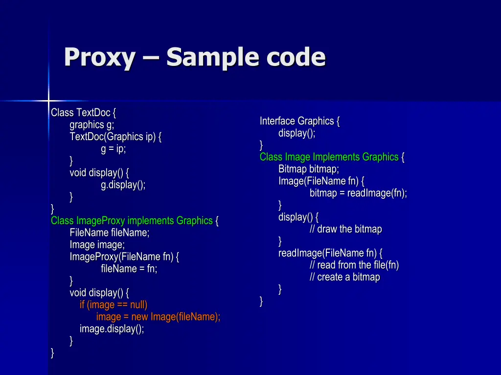 proxy sample code