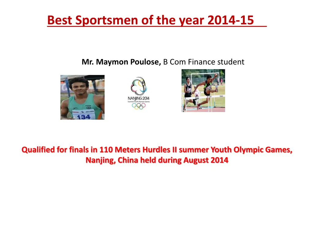 best sportsmen of the year 2014 15