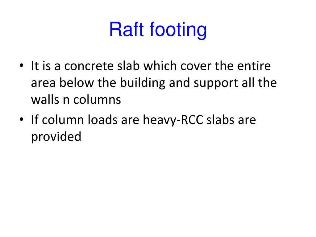 raft footing 1