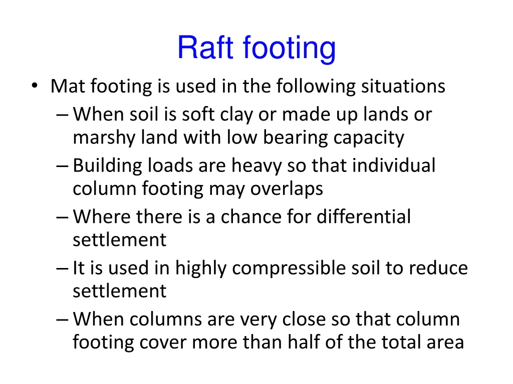 raft footing 2