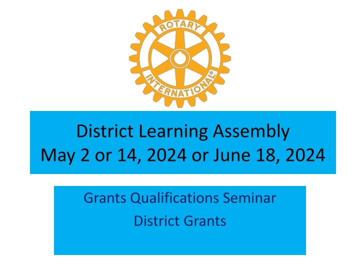 district learning assembly may 2 or 14 2024