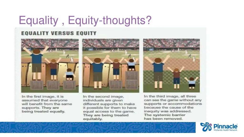 equality equity thoughts