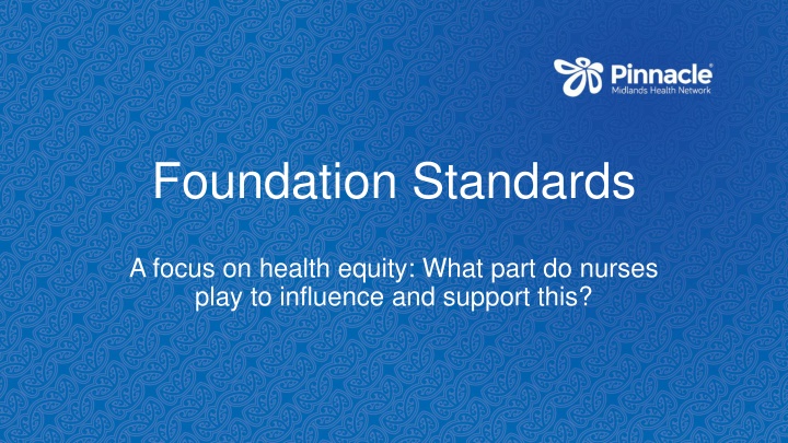 foundation standards