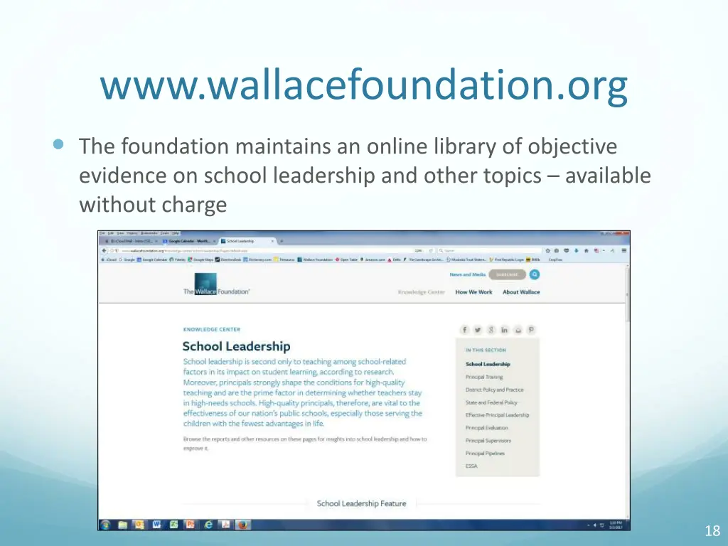 www wallacefoundation org