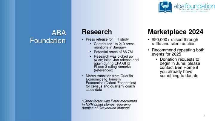 research press release for tti study contributed