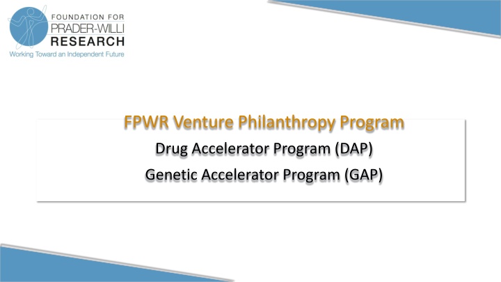 fpwr venture philanthropy program