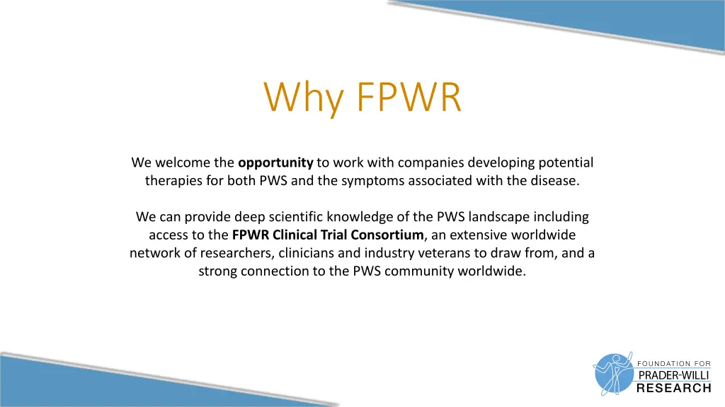 why fpwr