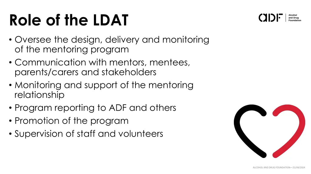 role of the ldat