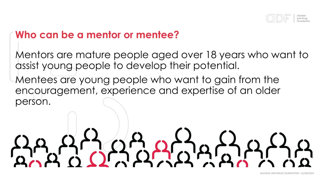 who can be a mentor or mentee